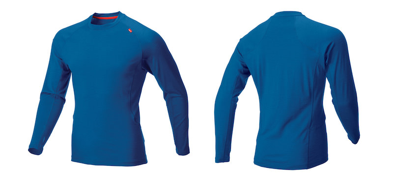 Base Elite Merino LS M Skydiver Red